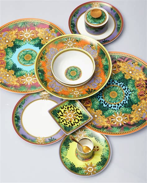 versace stampa jungle|Versace Jungle Animalier Tableware Print Unisex .